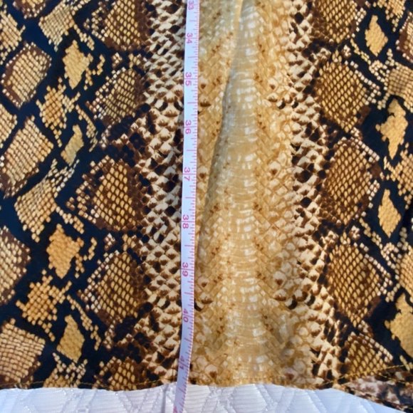 Joie Bethwyn C Snake-Print Crepe de Chine Wrap Dress NWT Sz S - Picture 11 of 16